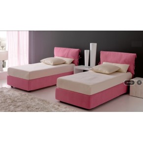 LETTO SINGOLO IMBOTTITO CONTENITORE ART. NFT