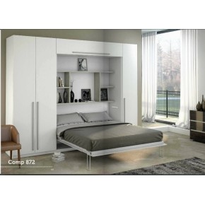 Letto a scomparsa con armadio art. gf872