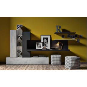 Parete soggiorno porta tv art. 3028