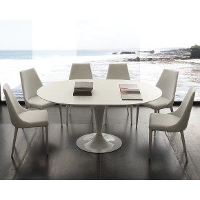 Tavolo tondo allungabile mod. Island