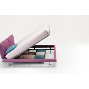 Letto imbottito contenitore mod. Noah