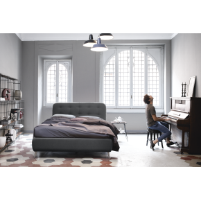 Letto imbottito contenitore mod. Paco