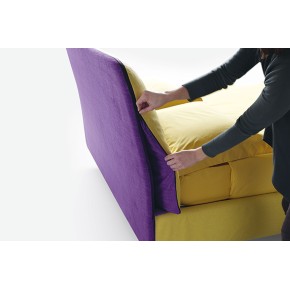 Letto imbottito contenitore mod. Paco