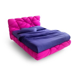 Letto imbottito contenitore mod.Marvin