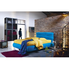 Letto imbottito contenitore mod. Andy