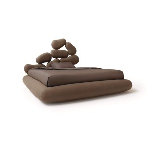 Letto imbottito contenitore mod. Stones