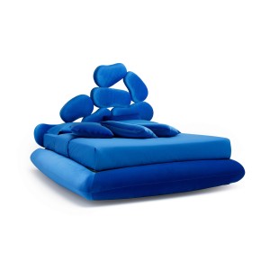 Letto imbottito contenitore mod. Stones