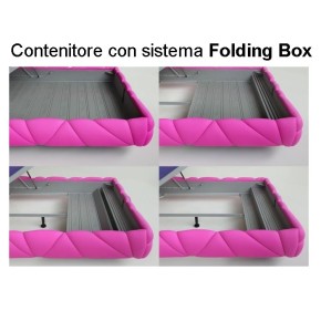 Letto imbottito contenitore mod. Hug Pillow