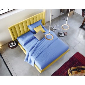 Letto imbottito contenitore mod. Hug 05 high