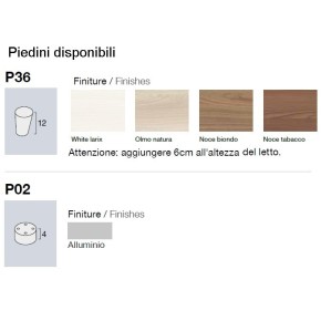 Letto singolo mod. nora