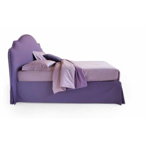 Letto imbottito contenitore mod. Fiore