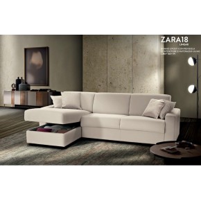 Divano letto con penisola Zara 18