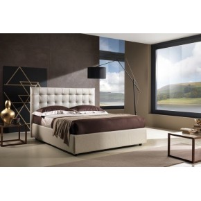 Letto imbottito contenitore mod. Fiore