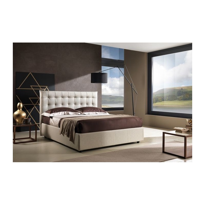 Letto imbottito contenitore mod. Fiore