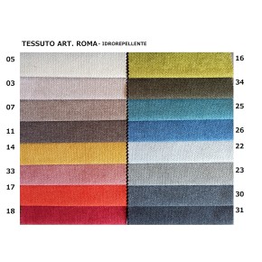 Letto imbottito contenitore art. fed