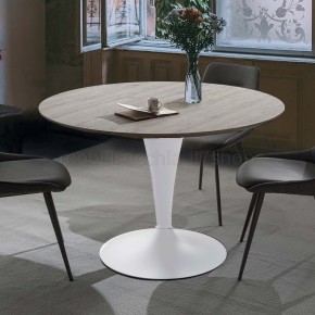 Tavolo tondo allungabile mod. Island rovere