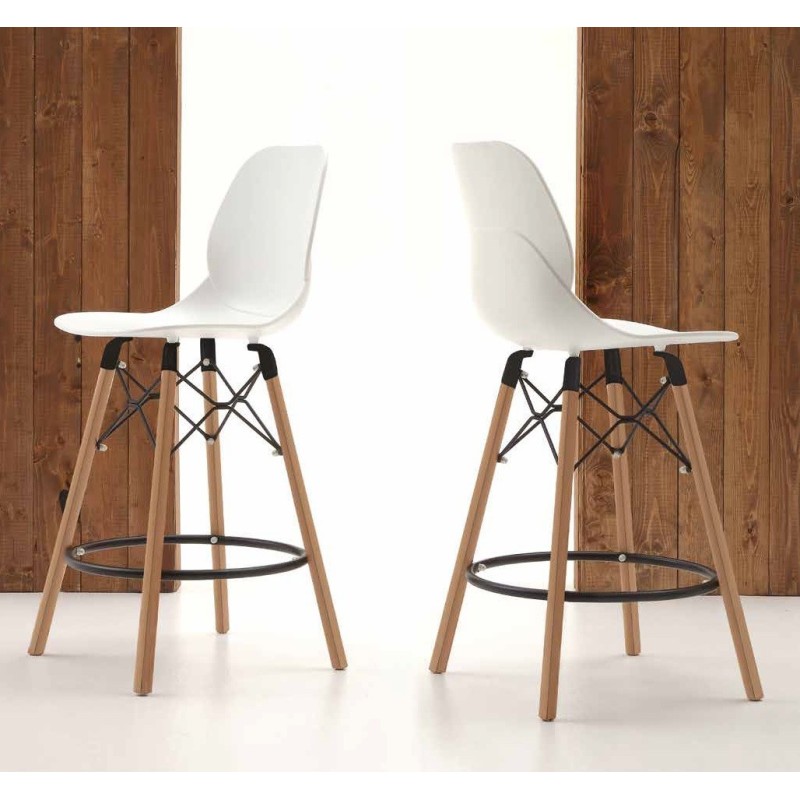 sgabello Shell Stool 