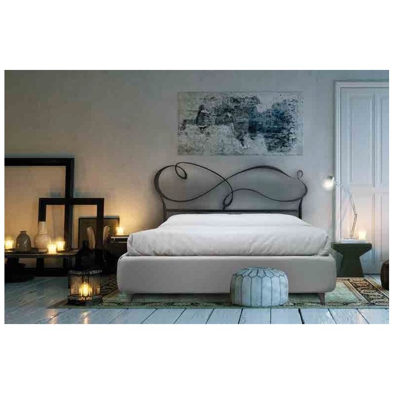 LETTO IN FERRO NUVOLA  CONTENITORE