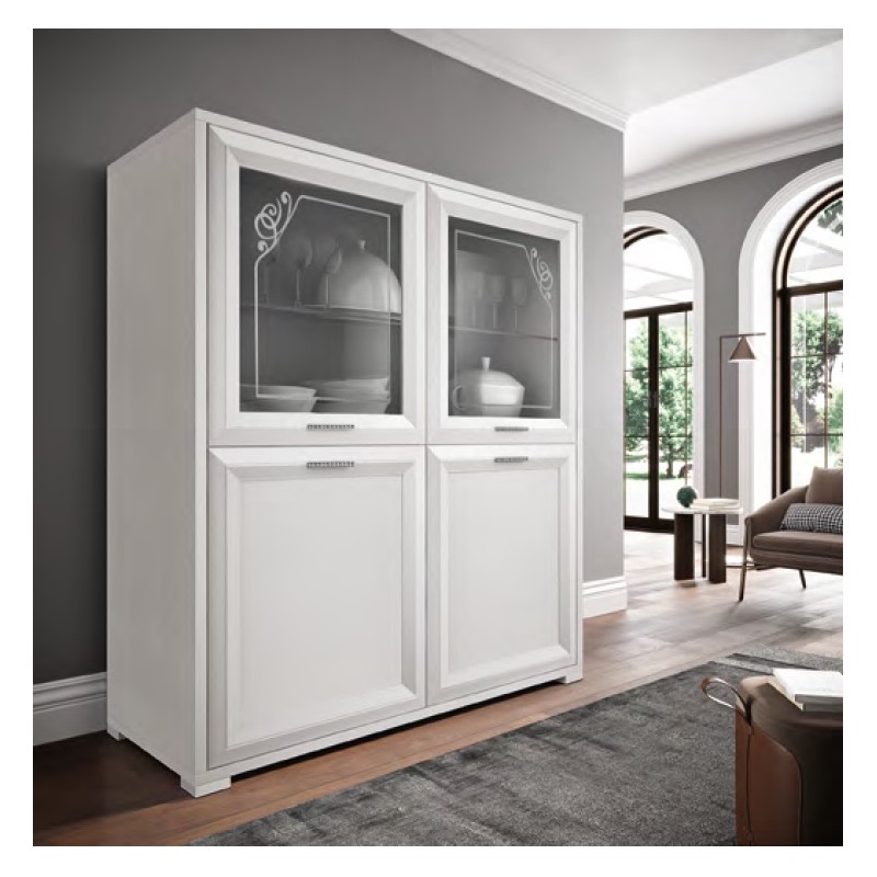 Credenza bianco frassinato art. J030