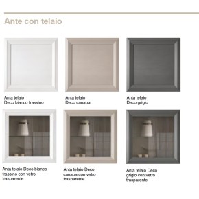 Credenza bianco frassinato art. J030