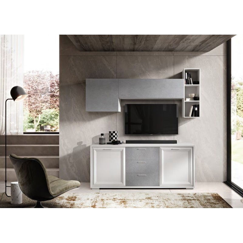 Credenza bianco frassinato art.  J123