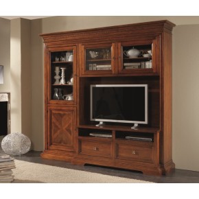 PARETE SOGGIORNO PORTA TV IN LEGNO ART. IM861