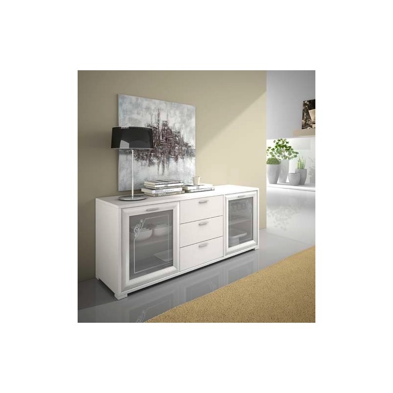 CREDENZA BIANCO FRASSINATO ART. J029