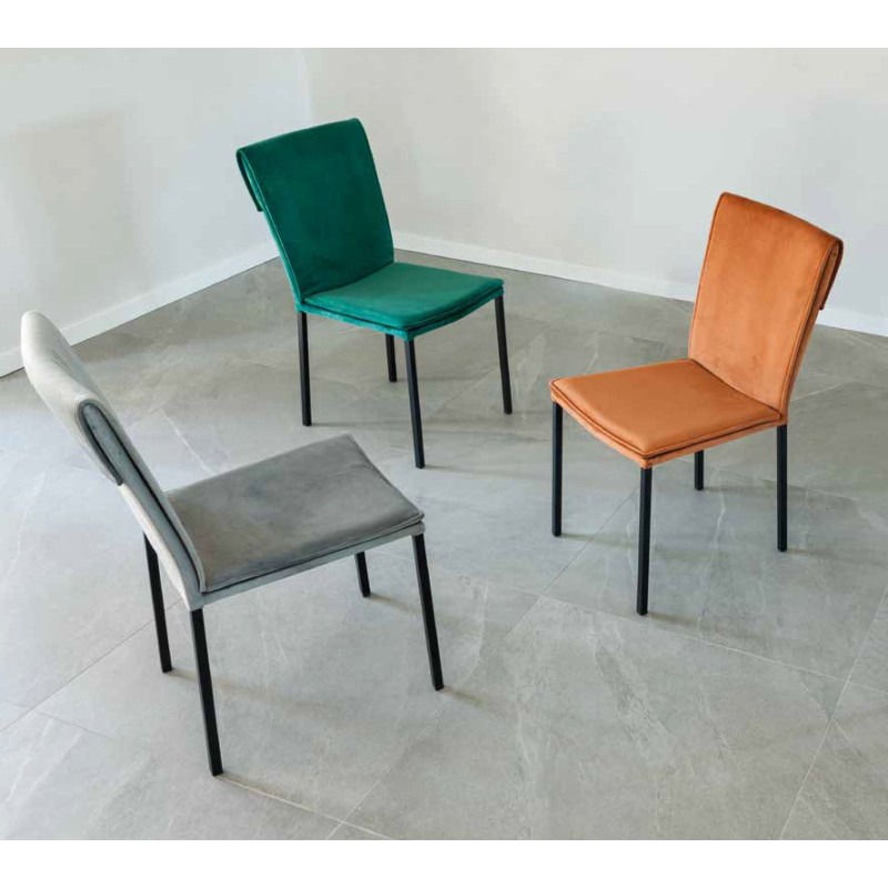 Sedia Vogue Velluto