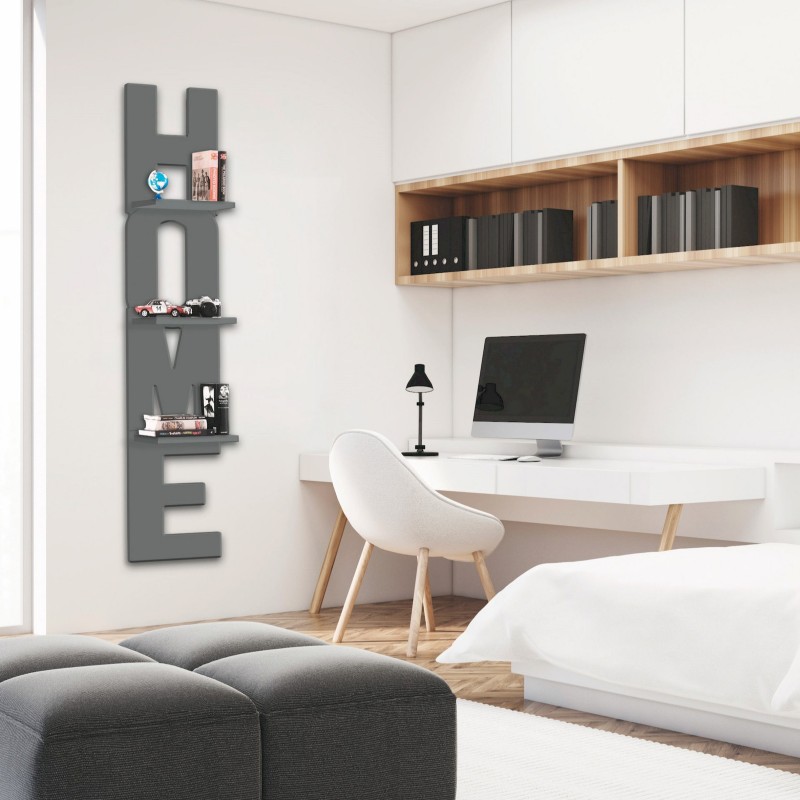 Libreria Home dark grey