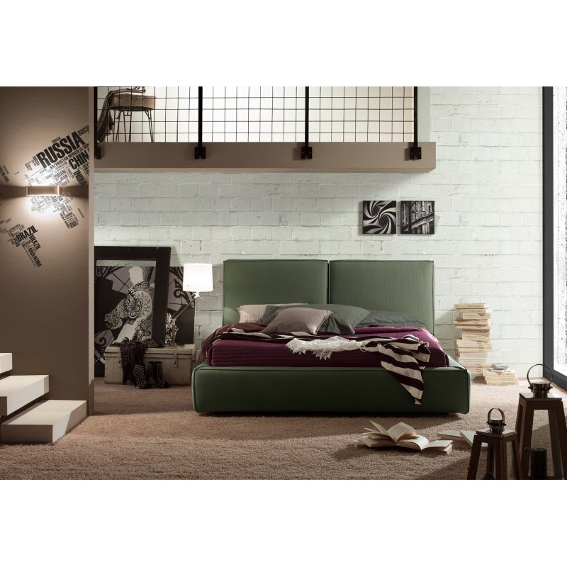 Letto imbottito contenitore art. Ischia