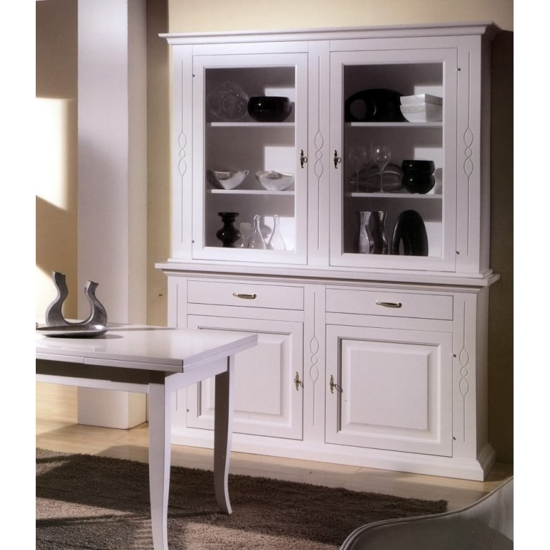 CRISTALLIERA COUNTRY LACCATA BIANCA ART. 1520IM