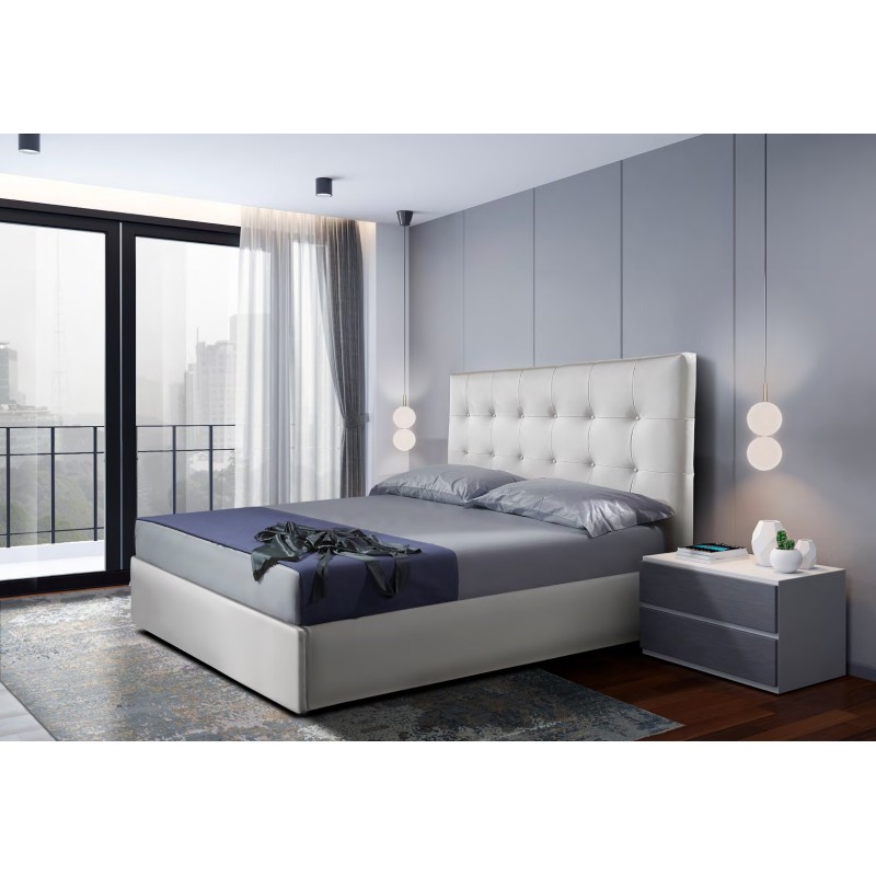 Letto imbottito contenitore art.  Agnes