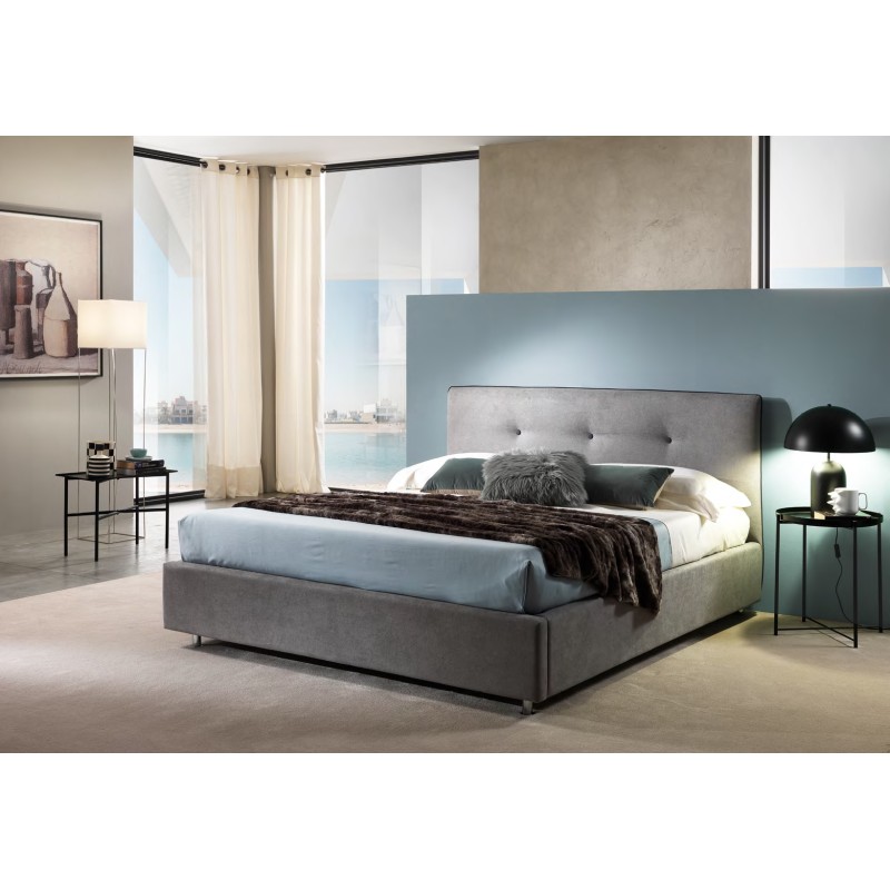 Letto imbottito contenitore art. capri