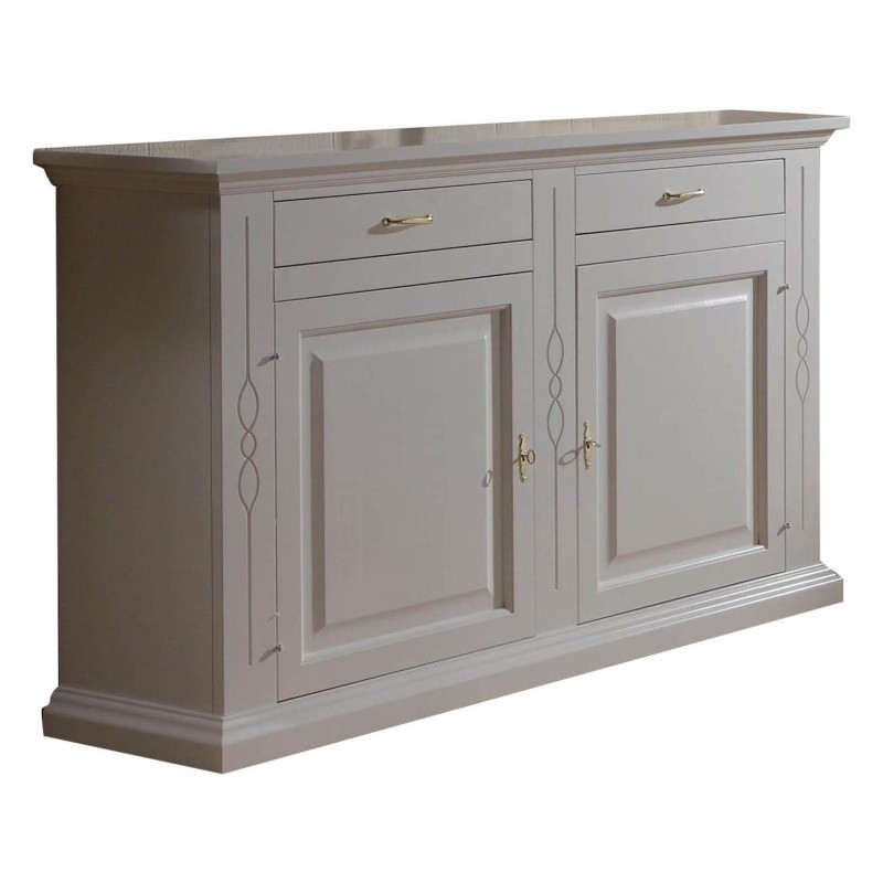 CREDENZA LACCATA BIANCA ART. IM1517