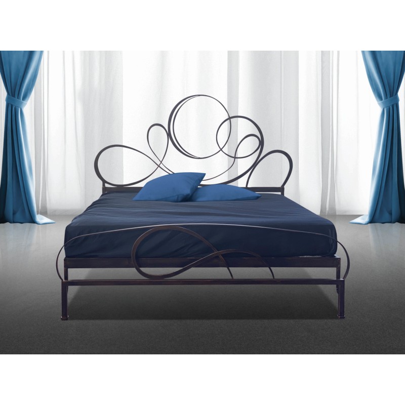 Letto in ferro mod. Onda