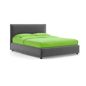 Letto da 120 imbottito contenitore mod. Gin
