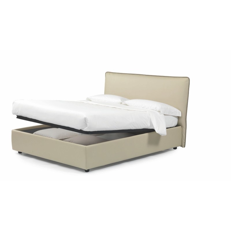 Letto imbottito contenitore mod. Luana