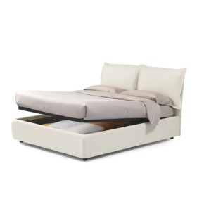 Letto imbottito contenitore mod. Melany