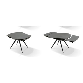 Tavolo allungabile con rotazione del piano mod. 1920