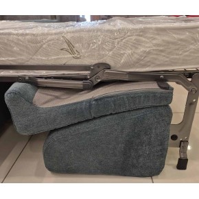 Divano Letto Nora 3 Posti con Rete Elettrosaldata e Materasso Matrimoniale H18 cm – Made in Italy