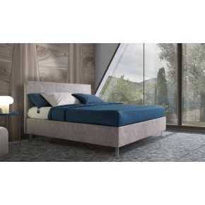 Letto imbottito contenitore Elba