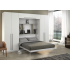 Letto a scomparsa con armadio art. gf872-2