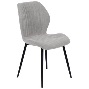 Sedia Jole in Tessuto con Struttura in Metallo