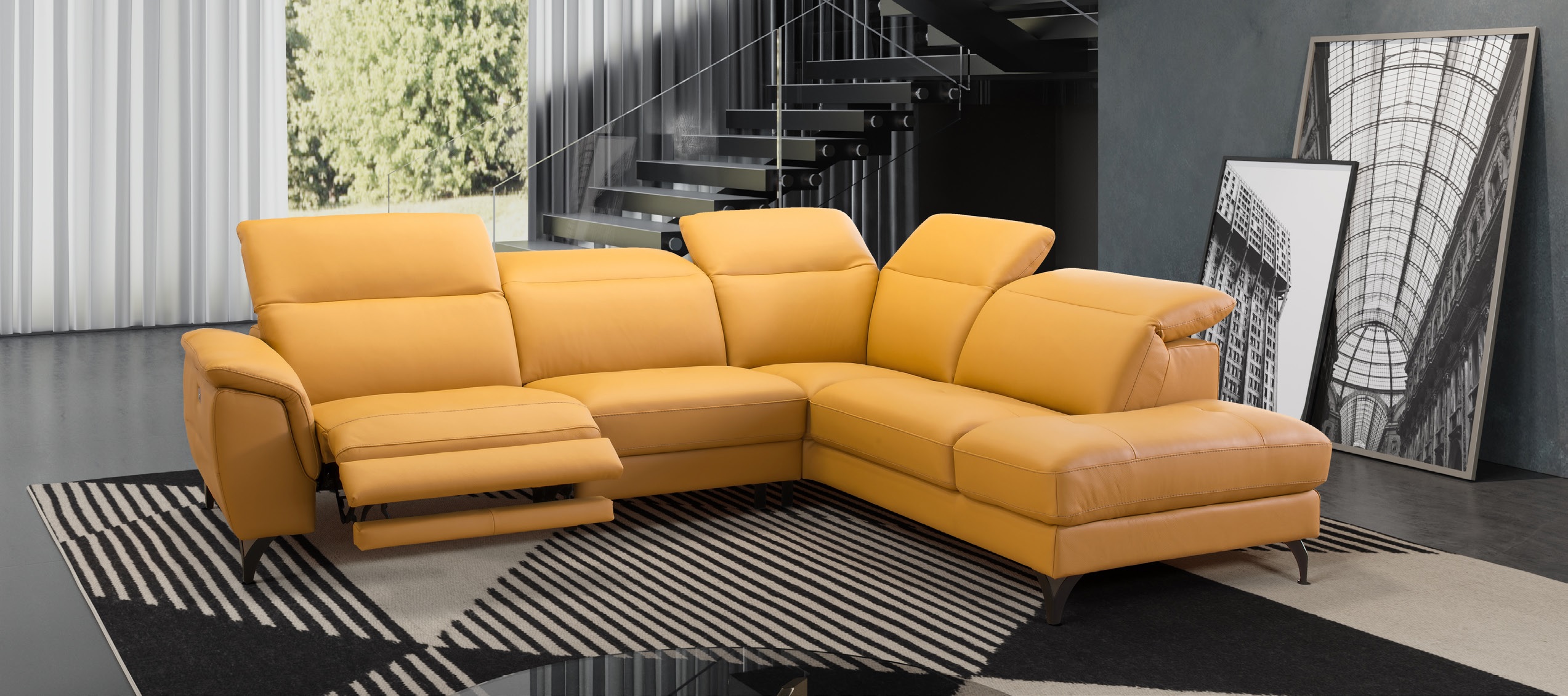 divano blake chaise longue