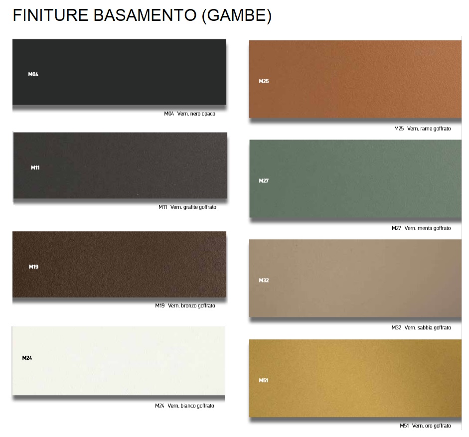 finiture gambe ferro altacom