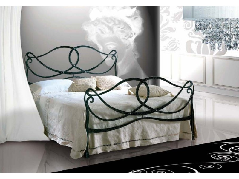letto camelot in ferro battuto stile classico