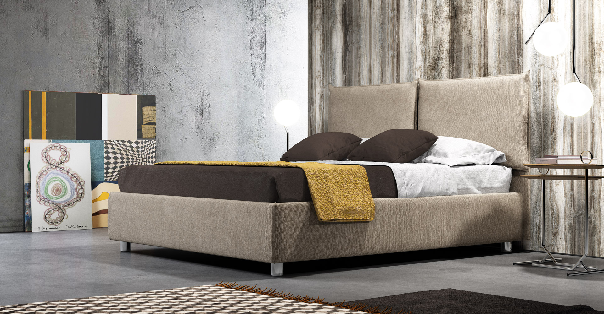 letto cloudy infinity bed