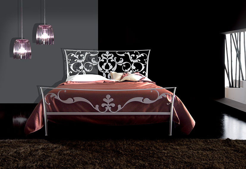 letto in ferro cupido