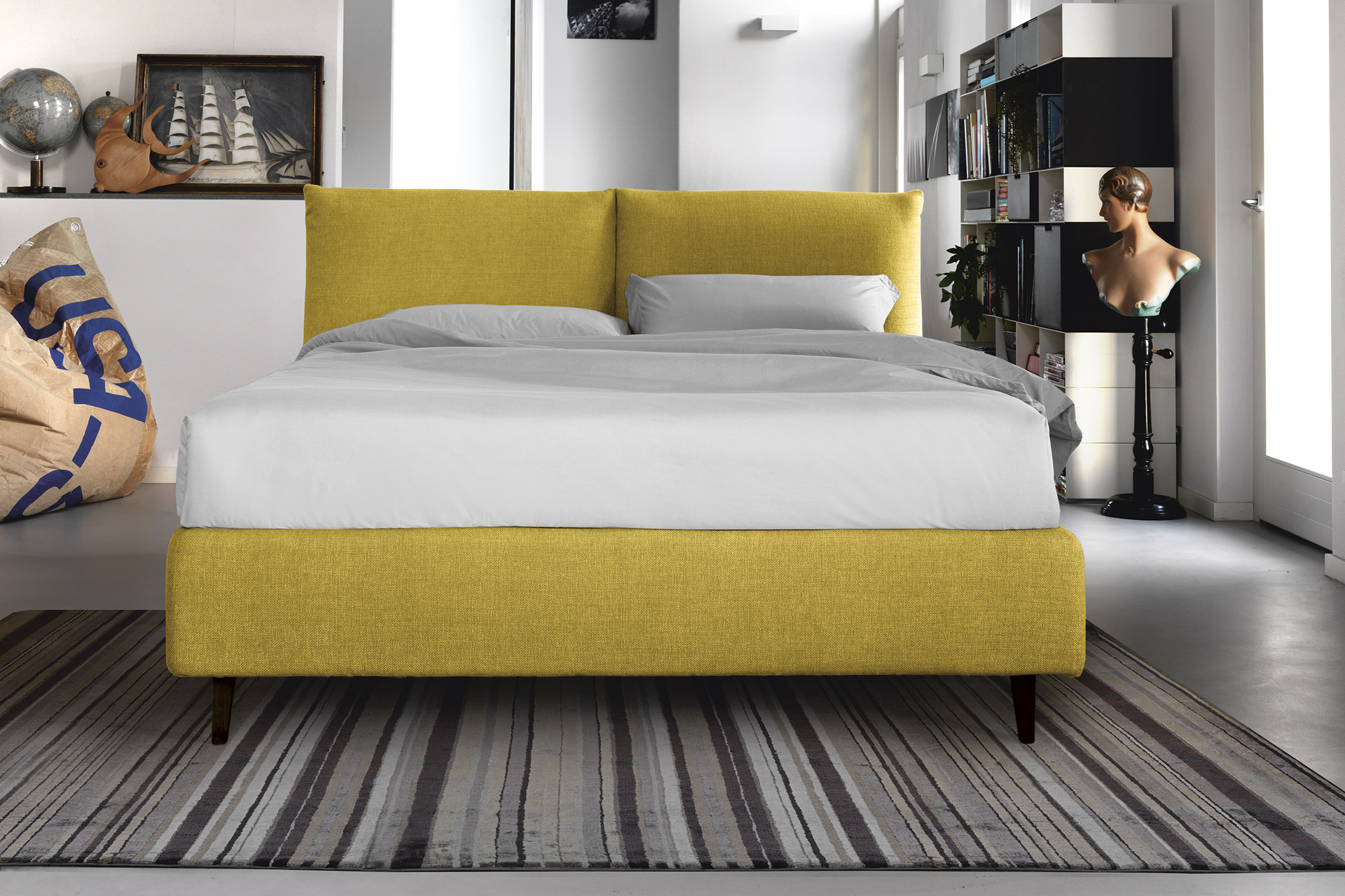 letto london noctis letti imbottiti contenitore