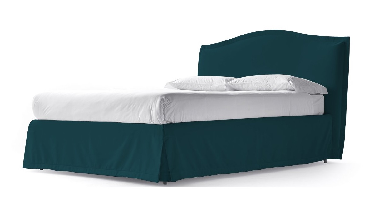 Lyle Romantic letto classico imbottito contenitore noctis